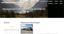 Desktop Screenshot of cfchapel.com
